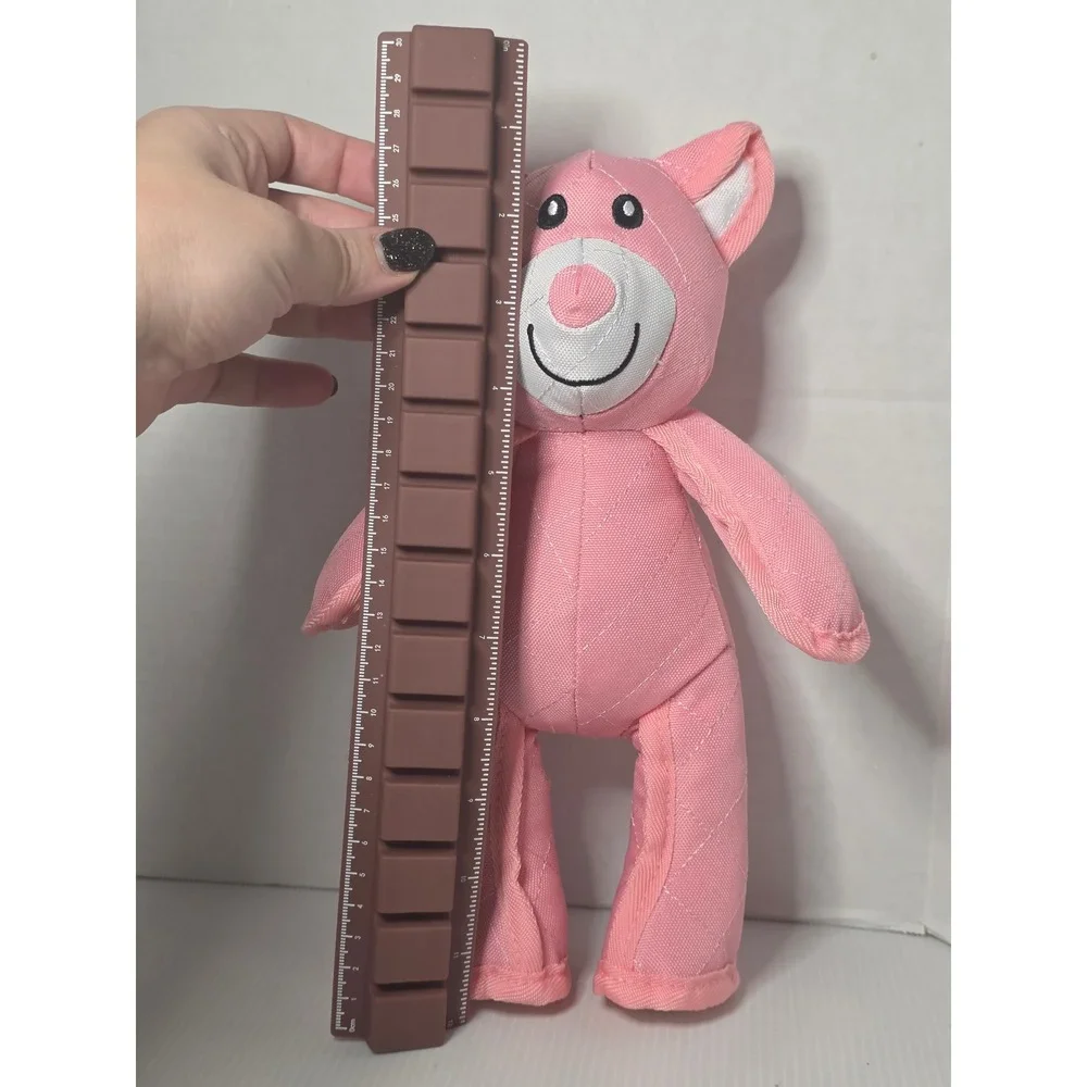 Tuffy Pig‎ Heavy Duty Dog Toy 10in Pink Excellent Plush Toy